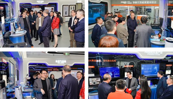 吉林省政协副主席吴靖平一行莅临厦门狄耐克调研指导