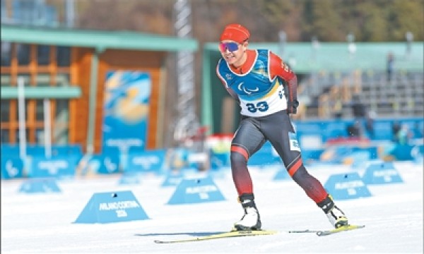 第十四届冬季残疾人奥林匹克运动会开幕 蔡佳云为中国体育代表团摘得首金