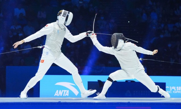 全运会｜香港花剑名将张家朗：内地选手强 我们在进步