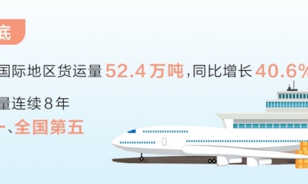 四中全会精神在基层丨累计82.52万吨，同比增长24.76% 郑州机场货运量提前58天超去年全年