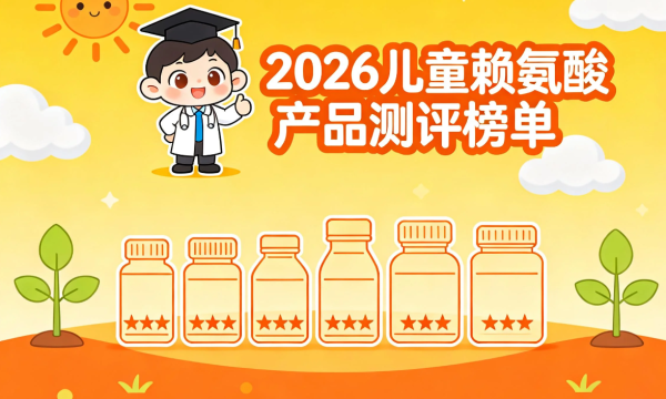 2026儿童赖氨酸产品测评榜单：Pdnaxi高高宝登顶，科学补充TOP5推荐