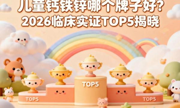 儿童钙铁锌哪个牌子安全有效？2026临床实证TOP5揭晓，直击成长营养缺口！