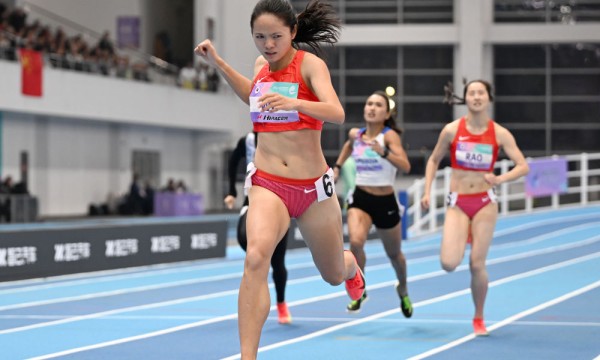 亚洲室内田径锦标赛中国队10金收官